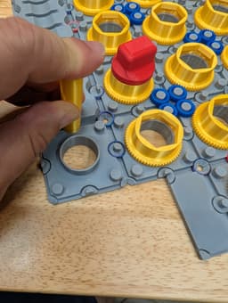 Gear Board 3d model