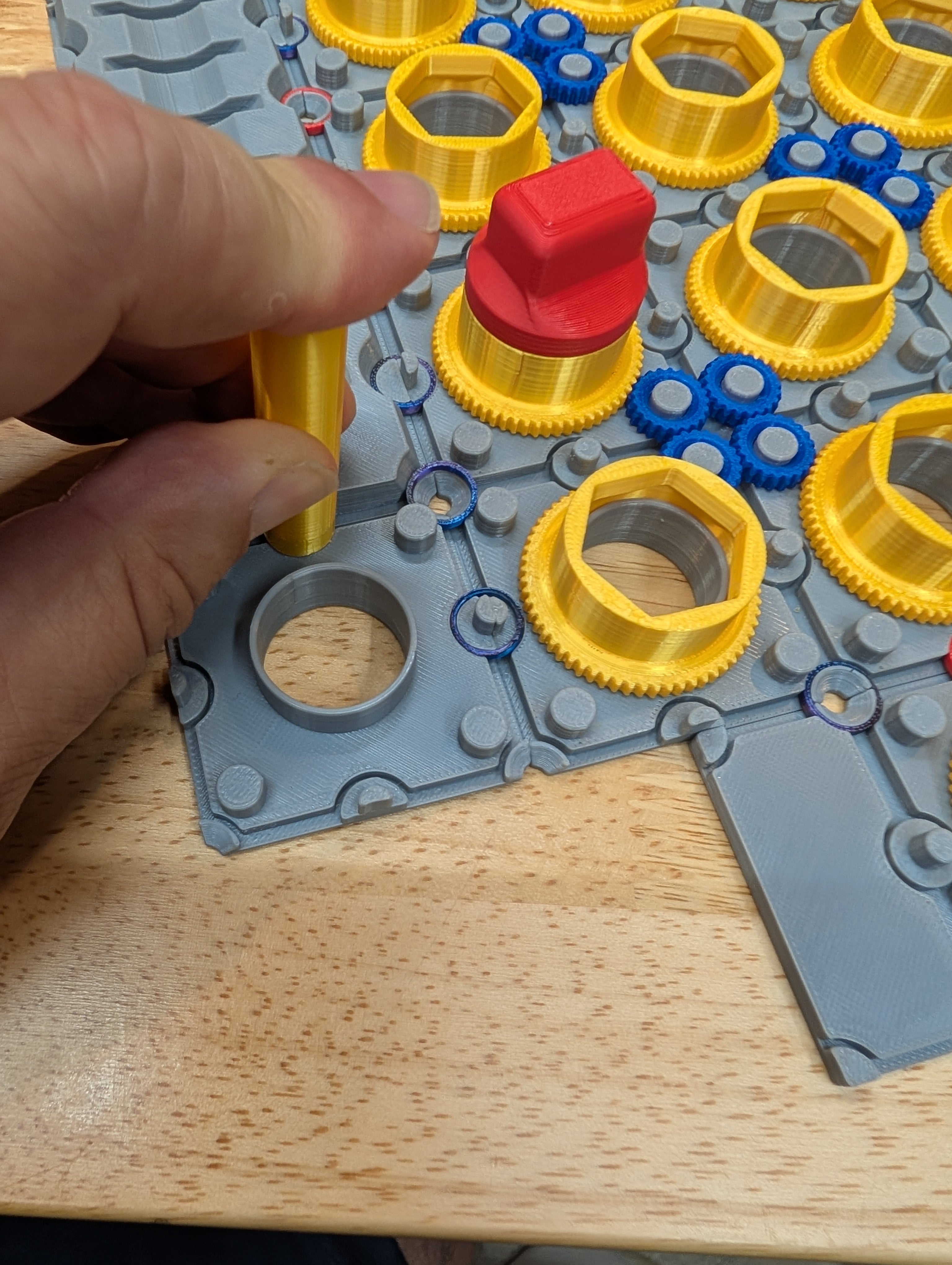 Gear Board 3d model