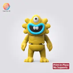 Flexi Alien B 3d model