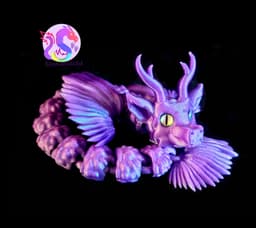 Medium Antler Dragon (Personal Use) 3d model