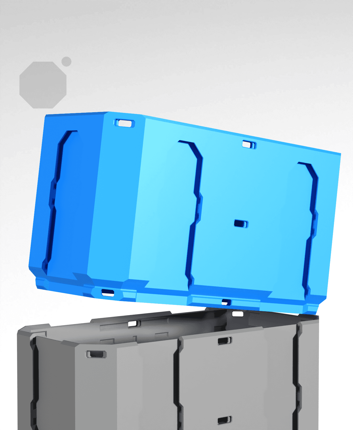 3x1x0 5 Full Multipoint Rail Standard Click In Multibin Shell 3x1x0-5-full-multipoint-rail-standard-click-in-multibin-shell