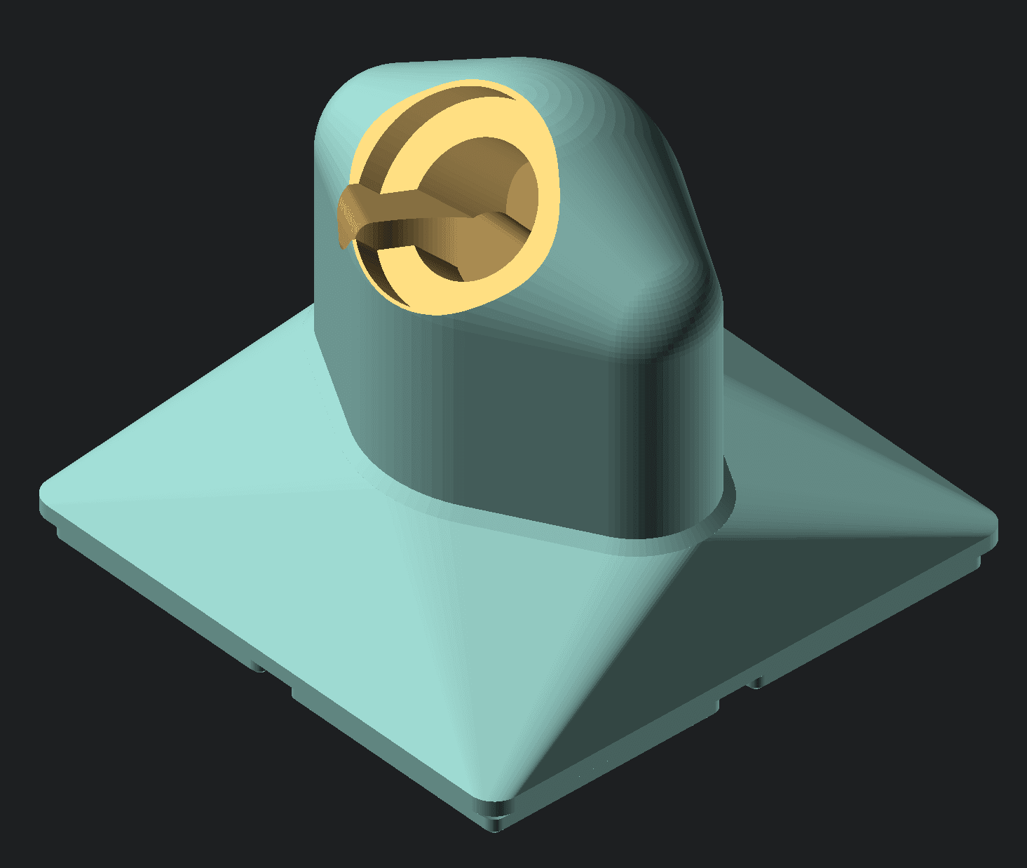 Gridfinity Watch Mount 3d model