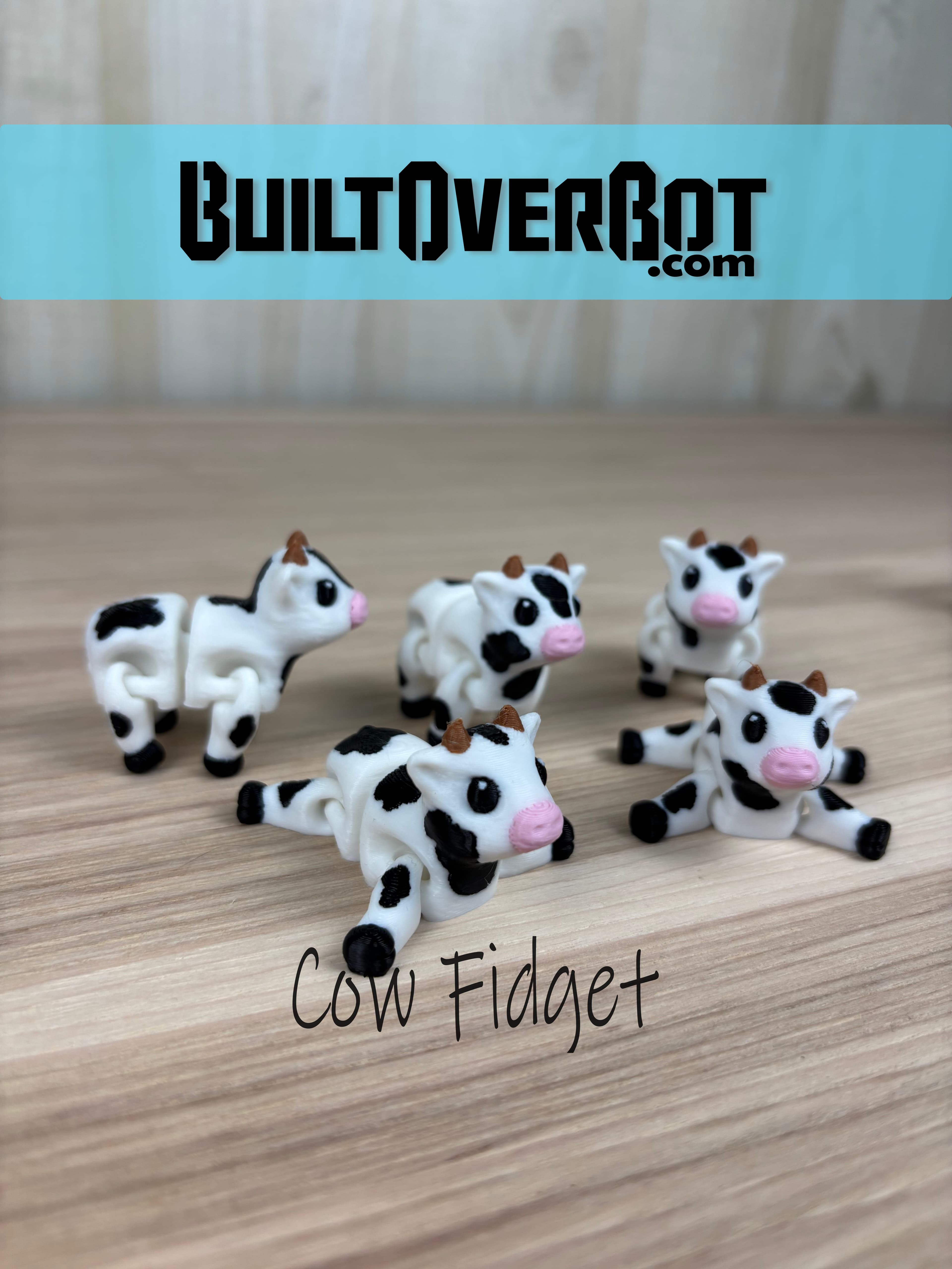 Cow Fidget 3d model