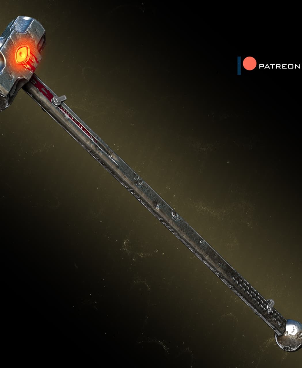 The Samaritan Nemesis hammer 3d model