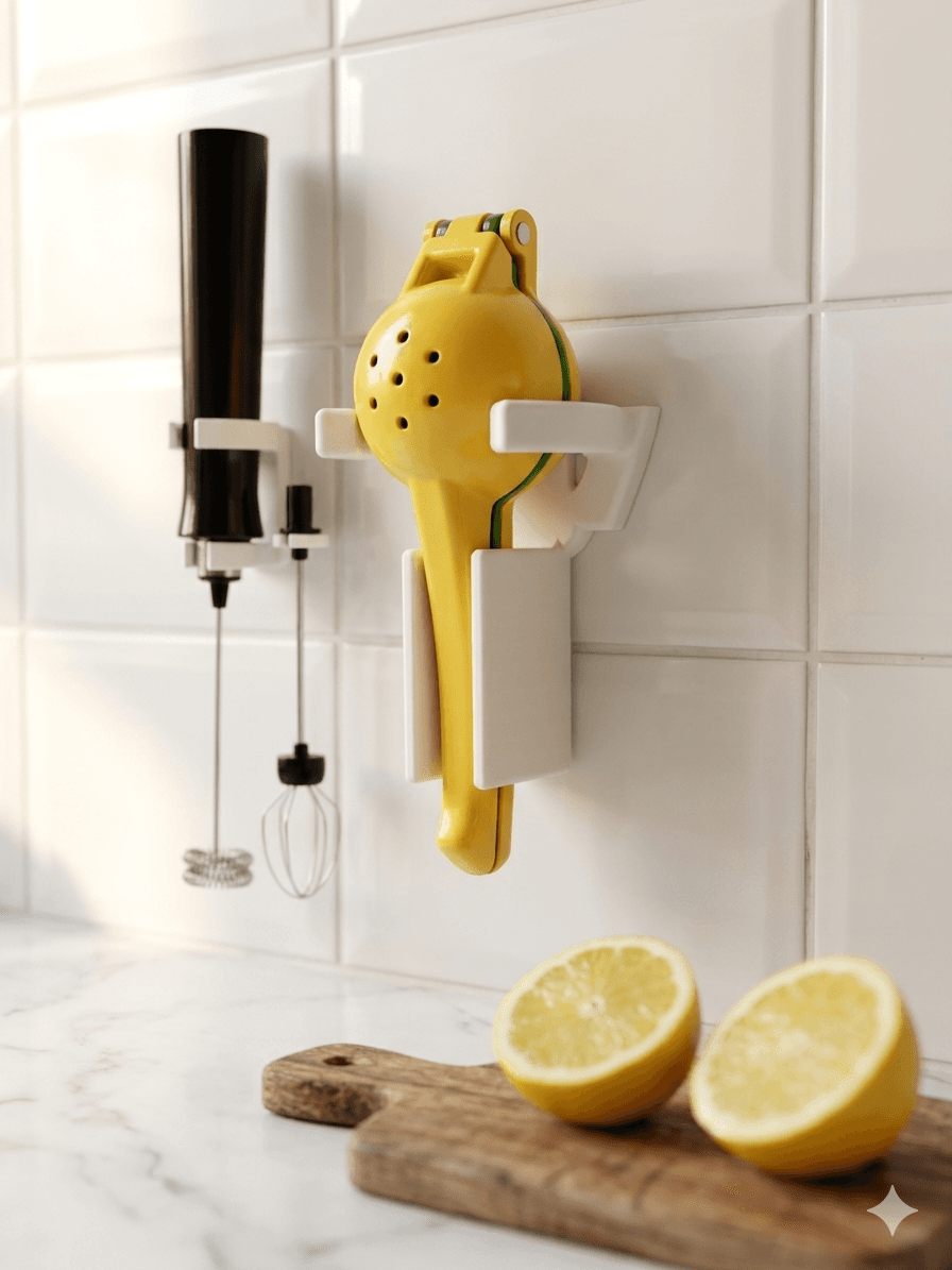 Wall-Mounted Juicer Holder - Vin Bouquet 3d model