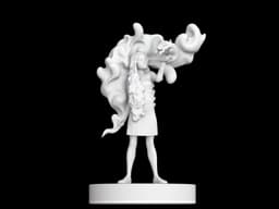 Luna Lovegood: Quirky Seeker and True Friend (Harry Potter 3D Print STL) 3d model