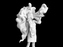 Luna Lovegood: Quirky Seeker and True Friend (Harry Potter 3D Print STL) 3d model