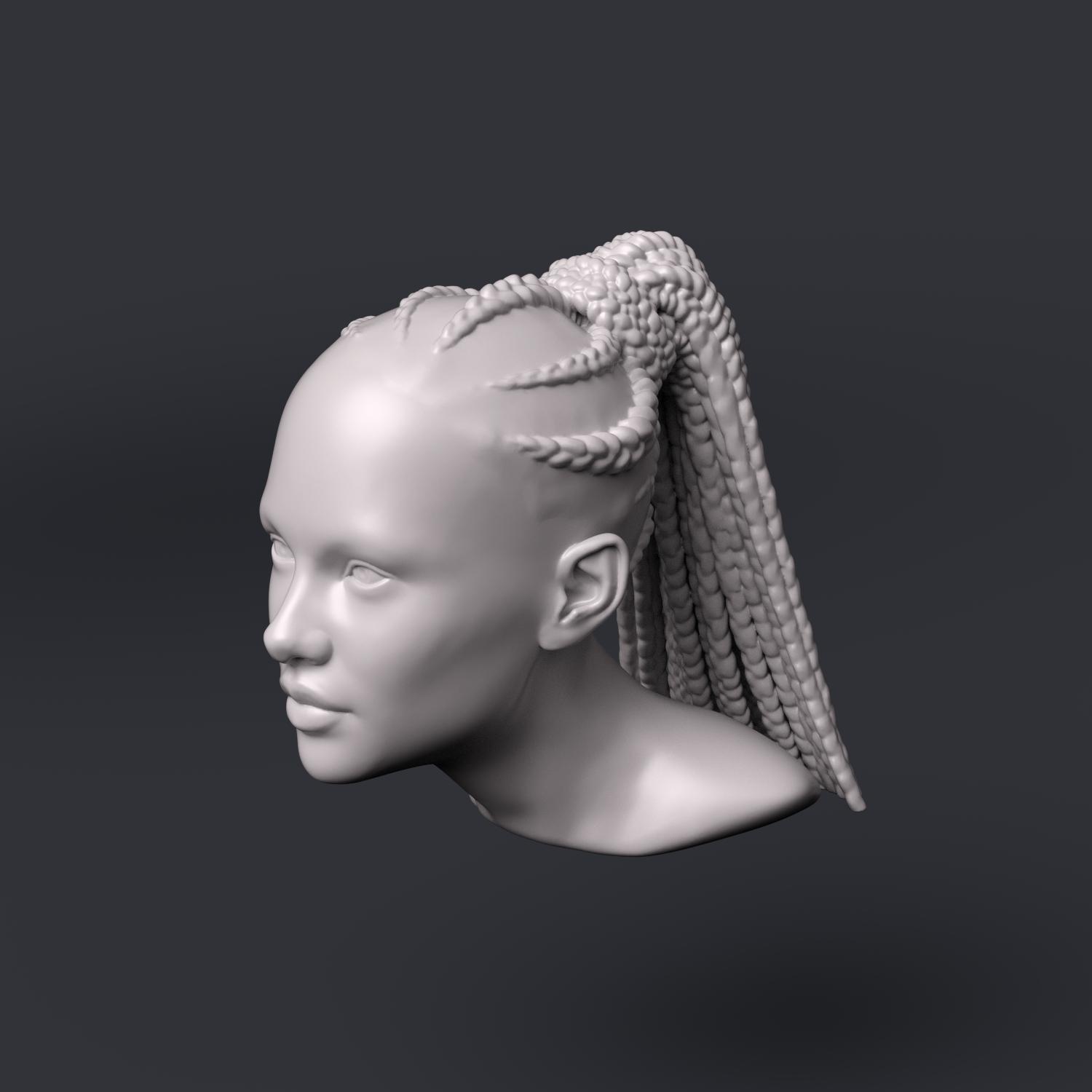 African Avatar 3d model