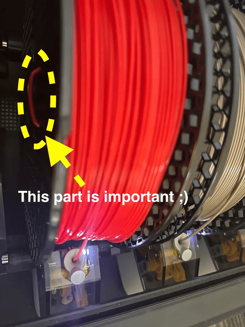 Simple Prusament to MasterSpool adapter 3d model
