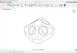Four LEDs mount 3d model