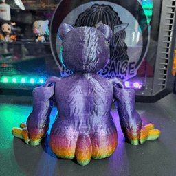 Flexy Panda 3d model