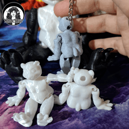 Flexy Panda 3d model
