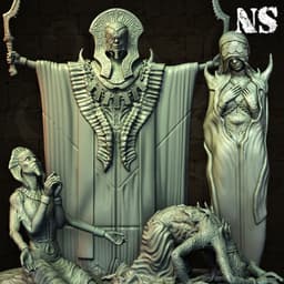 Cult of Nyarlathotep - Miniatures + Terrain Collection 3d model