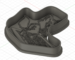 Silly Roleplay Cookie Cutter 4.stl 3d model