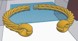 Celtic Neck Torc 3d model