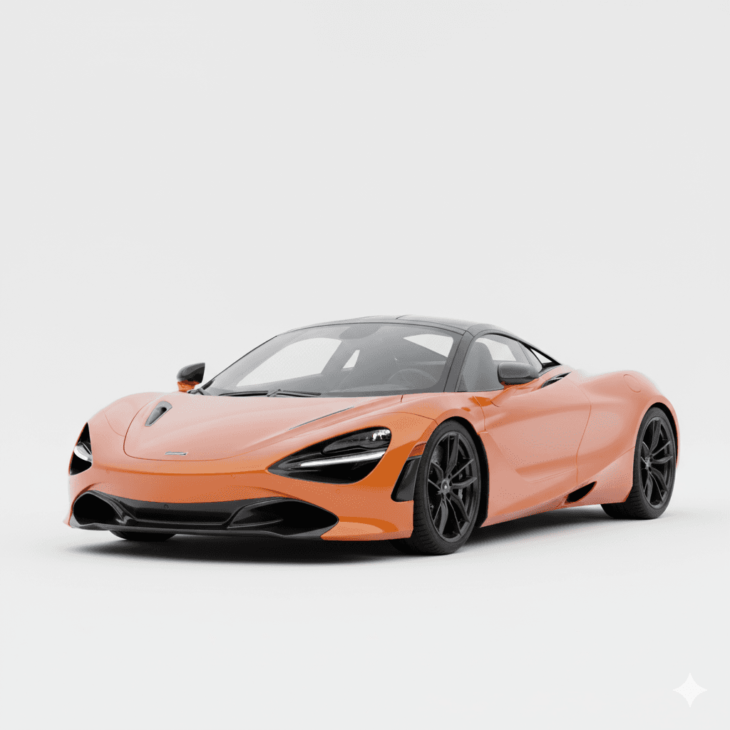 Car : McLaren 720S Twin Turbo Supercar Coupe 3d model