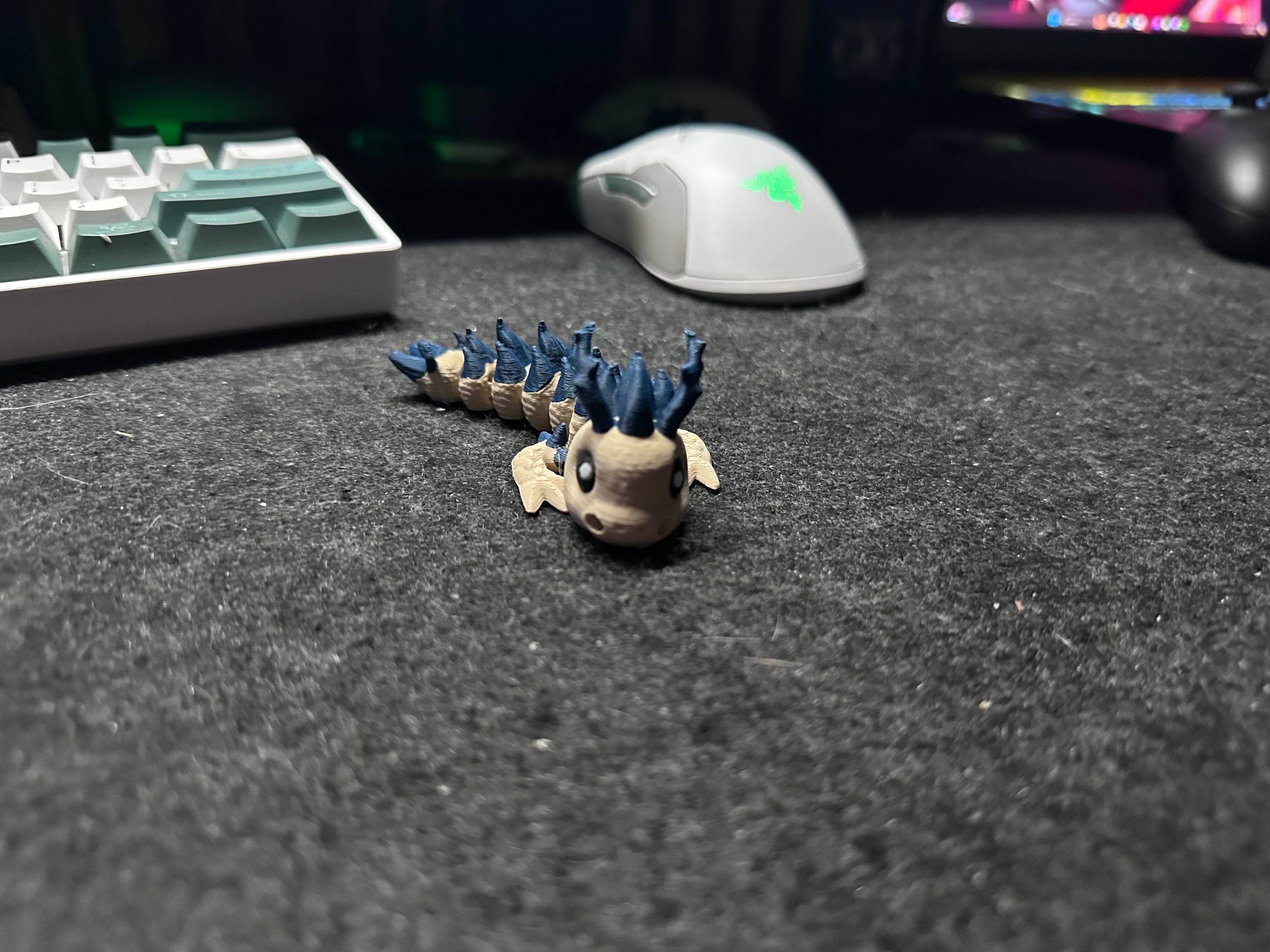 Baby Articulated Dragon 3d model
