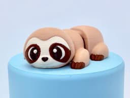 Easter Sloth Duo 3d model