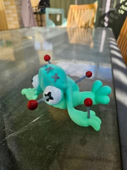 Voodoo Frog 3d model