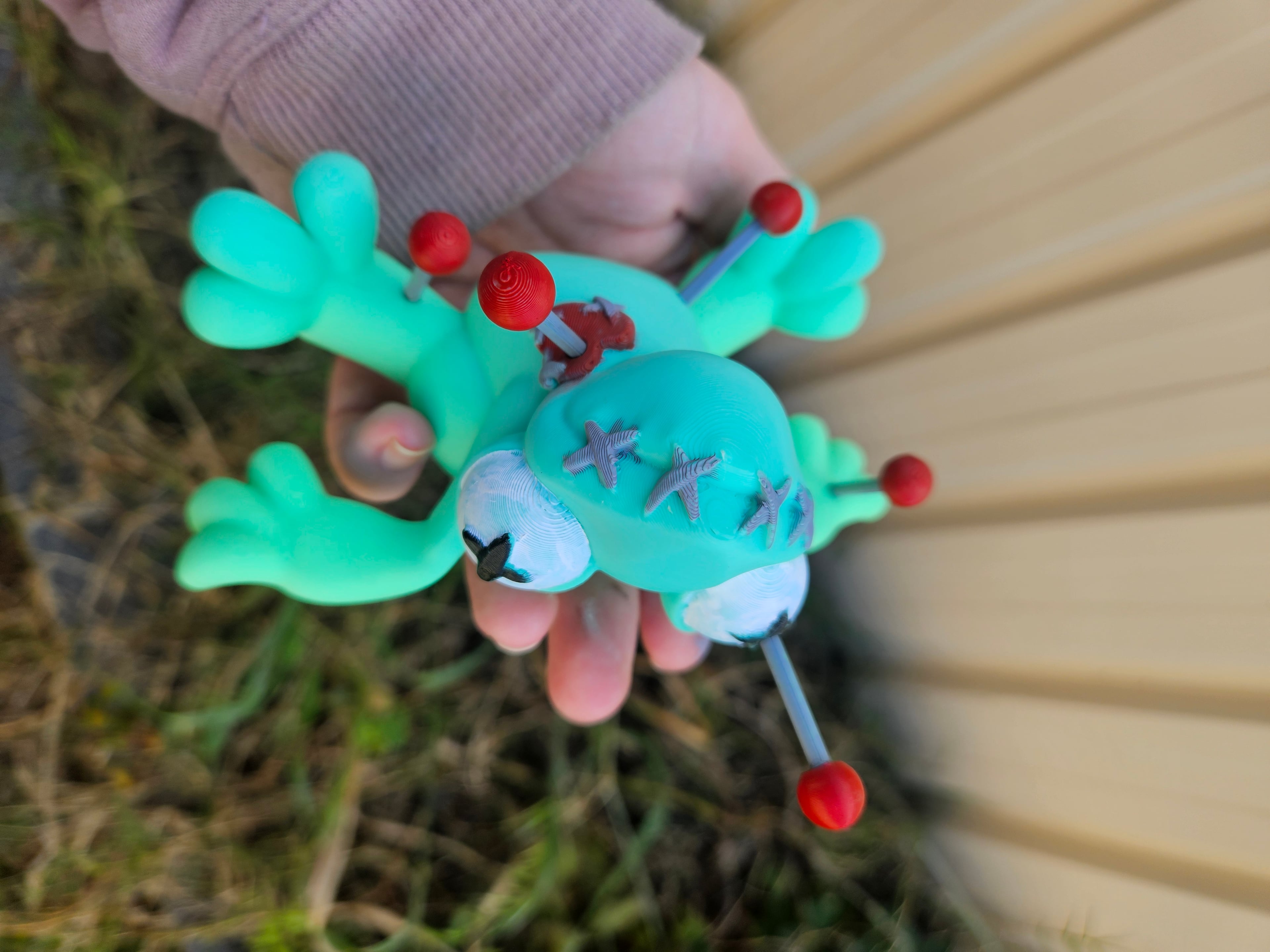 Voodoo Frog 3d model