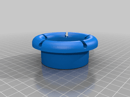 Desk Grommet with cable clips 3d model