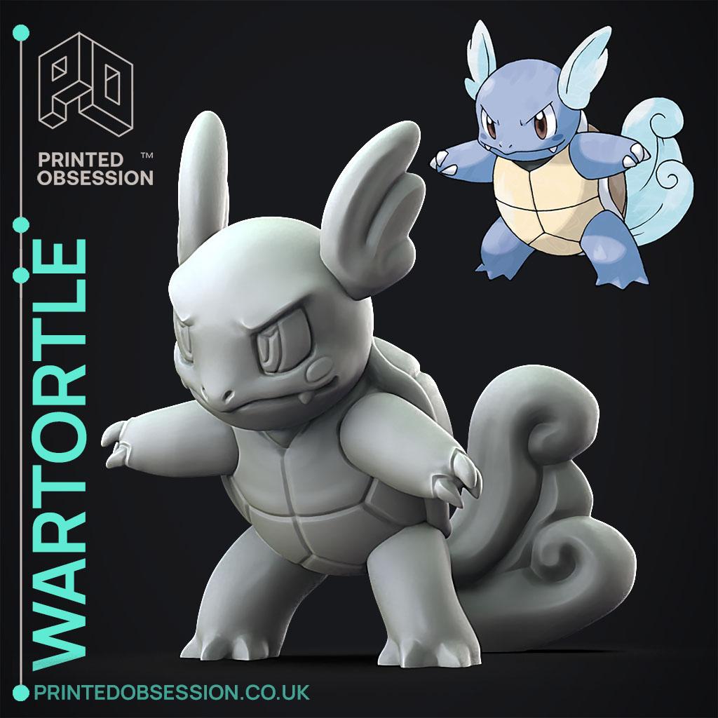 Wartortle - Pokemon - Fan Art 3d model