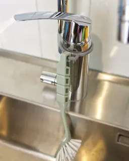 Sink Brush Hanger // TPU Brush Loop Kitchen Organizer 3d model