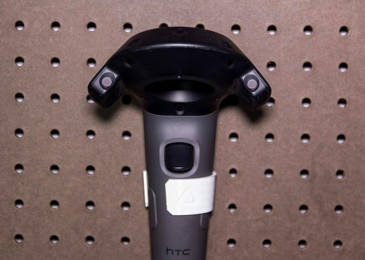 HTC Vive Controller + Headset Holders // Peg Anything 3d model