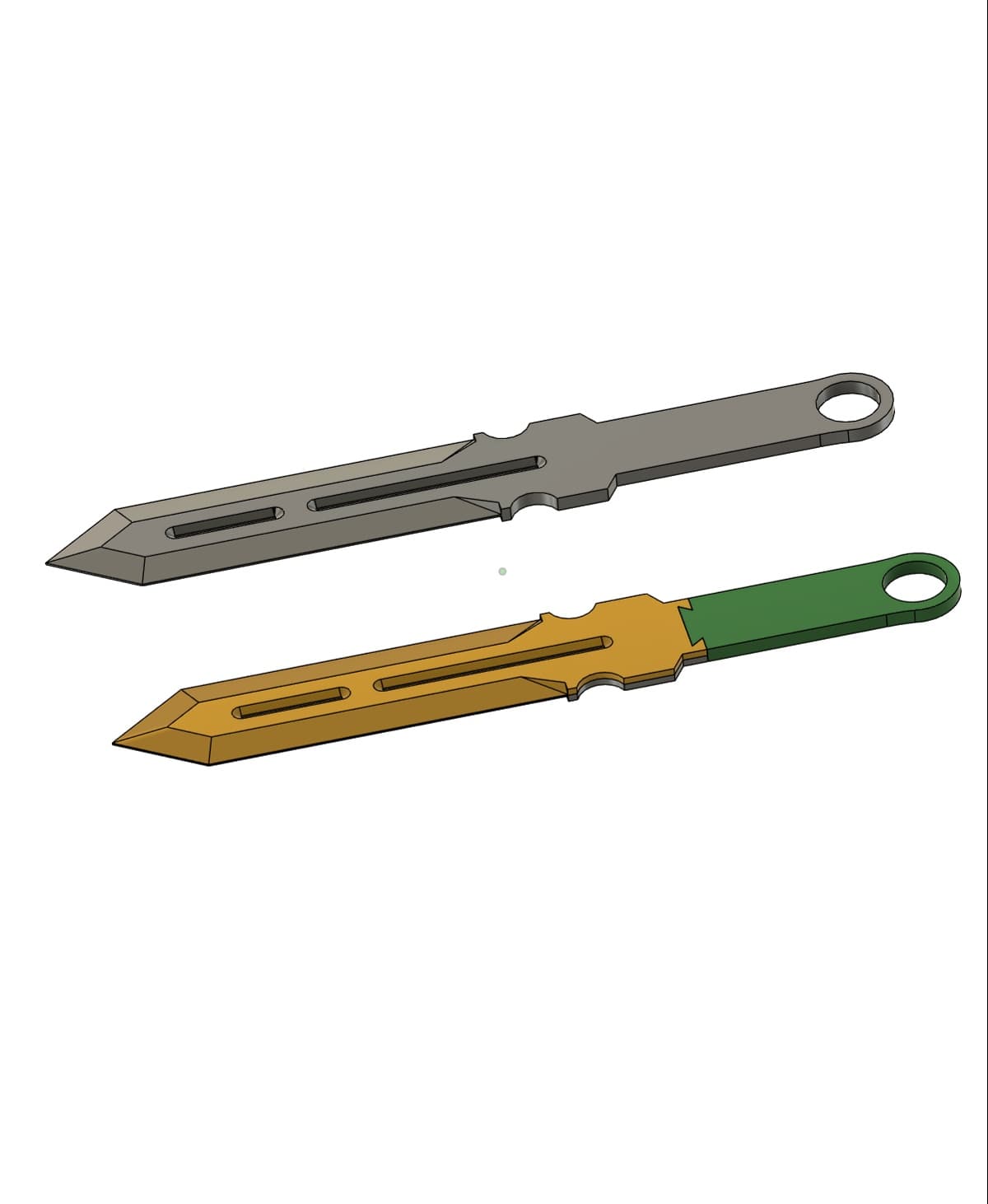 Helldivers 2 Throwing Knife 3d model