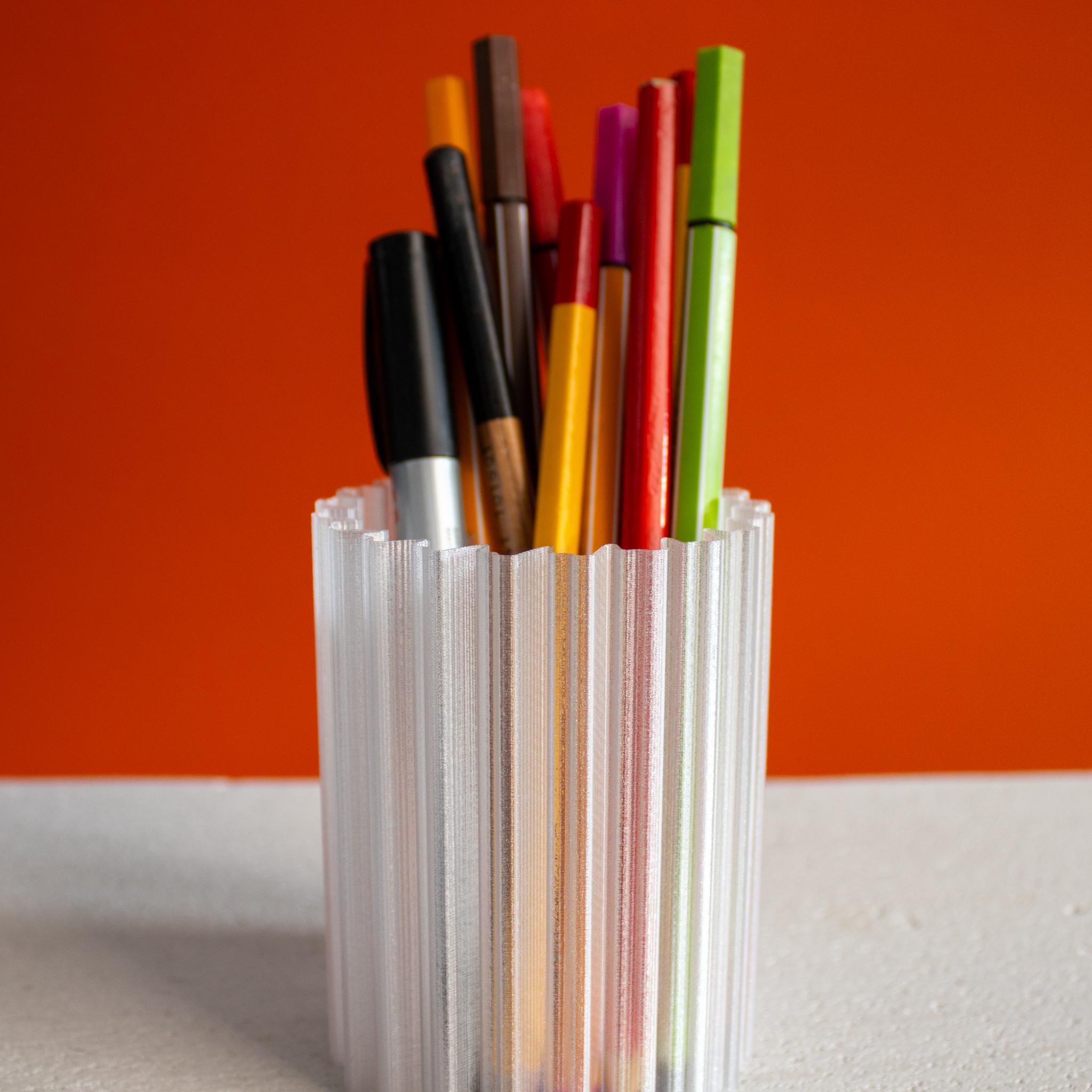  Abstract Pencil Cup 3d model