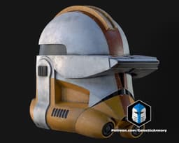 Phase 2 Animated Clone Trooper Helmet - 3D Print Files 3d model