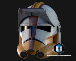 Phase 2 Animated Clone Trooper Helmet - 3D Print Files 3d model