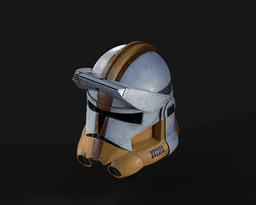 Phase 2 Animated Clone Trooper Helmet - 3D Print Files 3d model