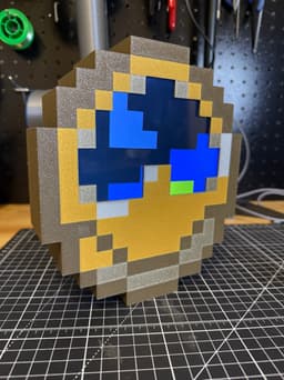 Minecraft Clock 3d model