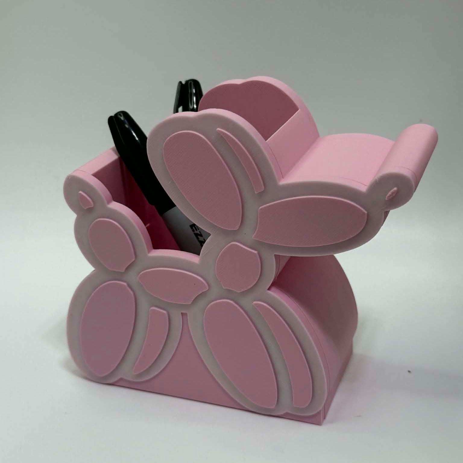 Balloon Dog Pen Holder 3d model