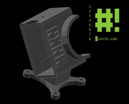 Geprc Mark4 Xiaomi Mijia 4k Mount 3d model