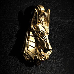 Anubis Pendant - Jewellery - Print on Demand 3d model