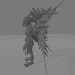 Intricate Winged Dragon 3d model