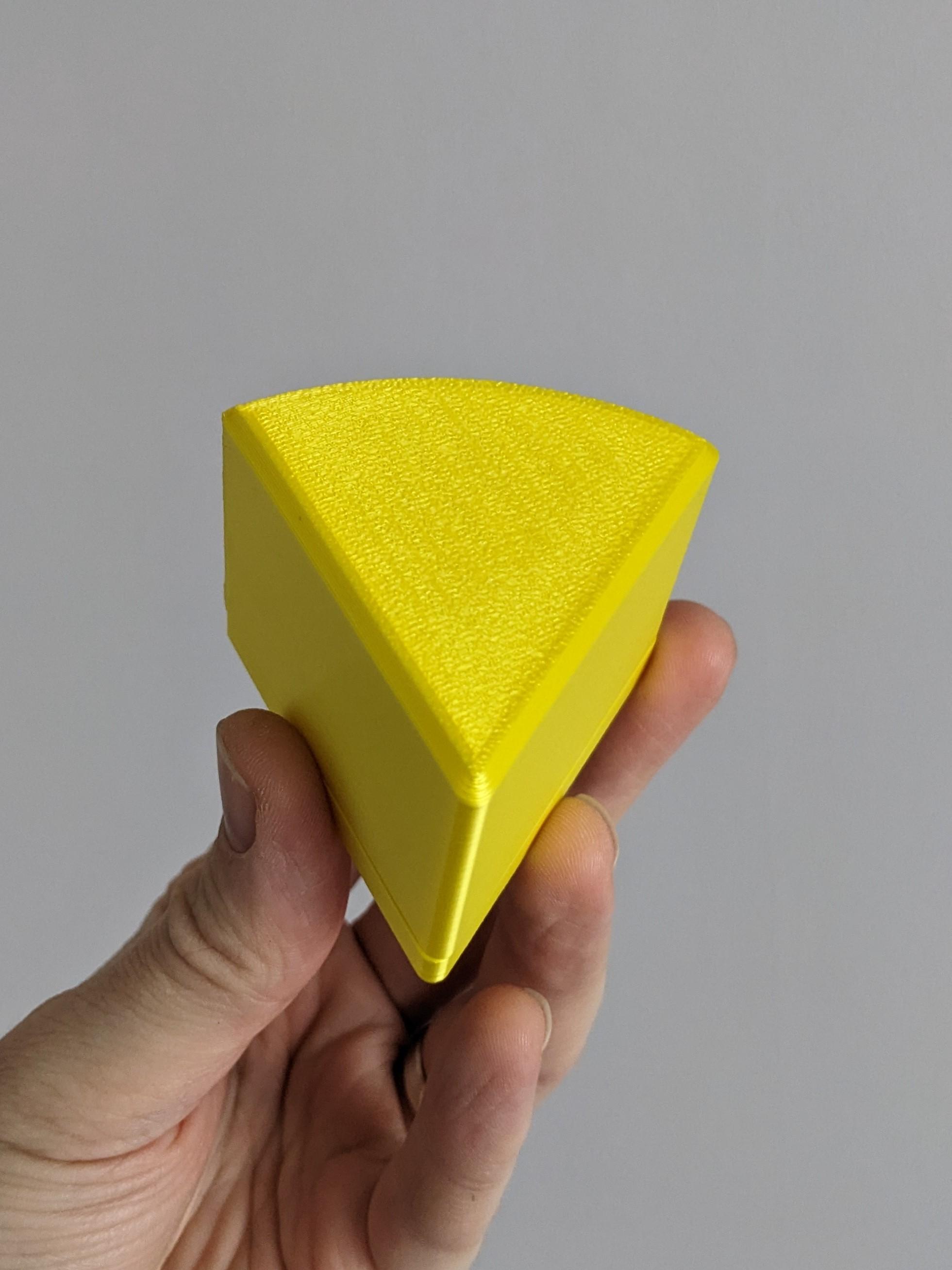 Cheesy Box - No Holes 3d model