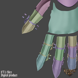 Dreamwalker Gloves Baldurs Gate 3 3d model