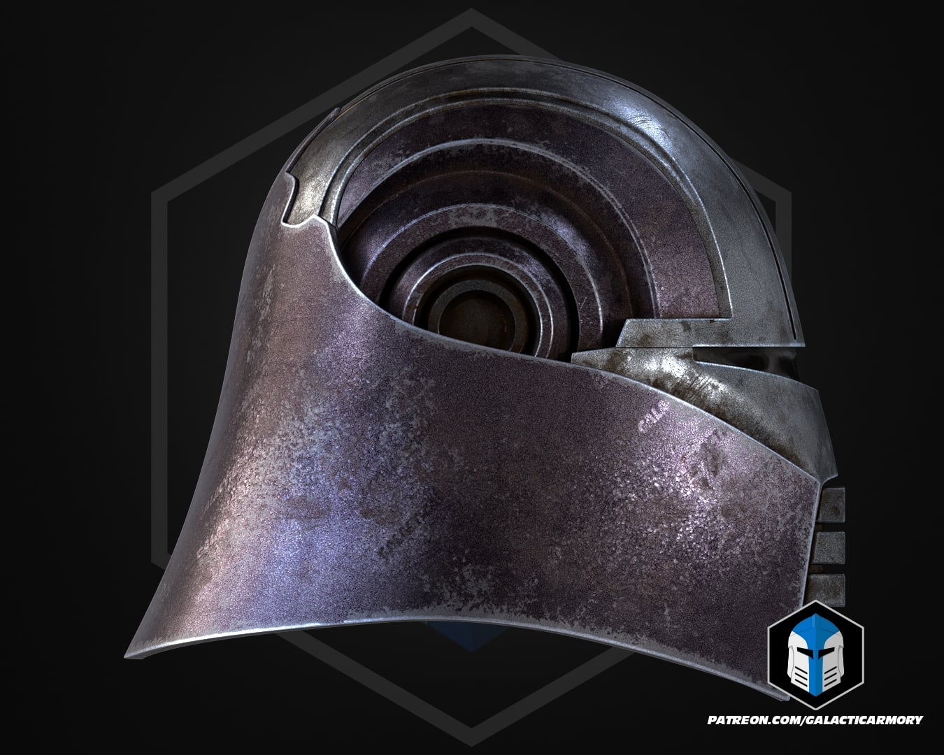 Hoth Starkiller Helmet - 3D Print Files 3d model