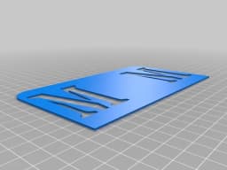 Alphabetical Book / DVD Dividers - Intercalaires Alphabetiques pour Livres de poche ou DVD 3d model