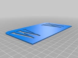 Alphabetical Book / DVD Dividers - Intercalaires Alphabetiques pour Livres de poche ou DVD 3d model