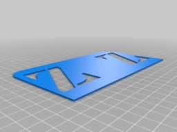 Alphabetical Book / DVD Dividers - Intercalaires Alphabetiques pour Livres de poche ou DVD 3d model