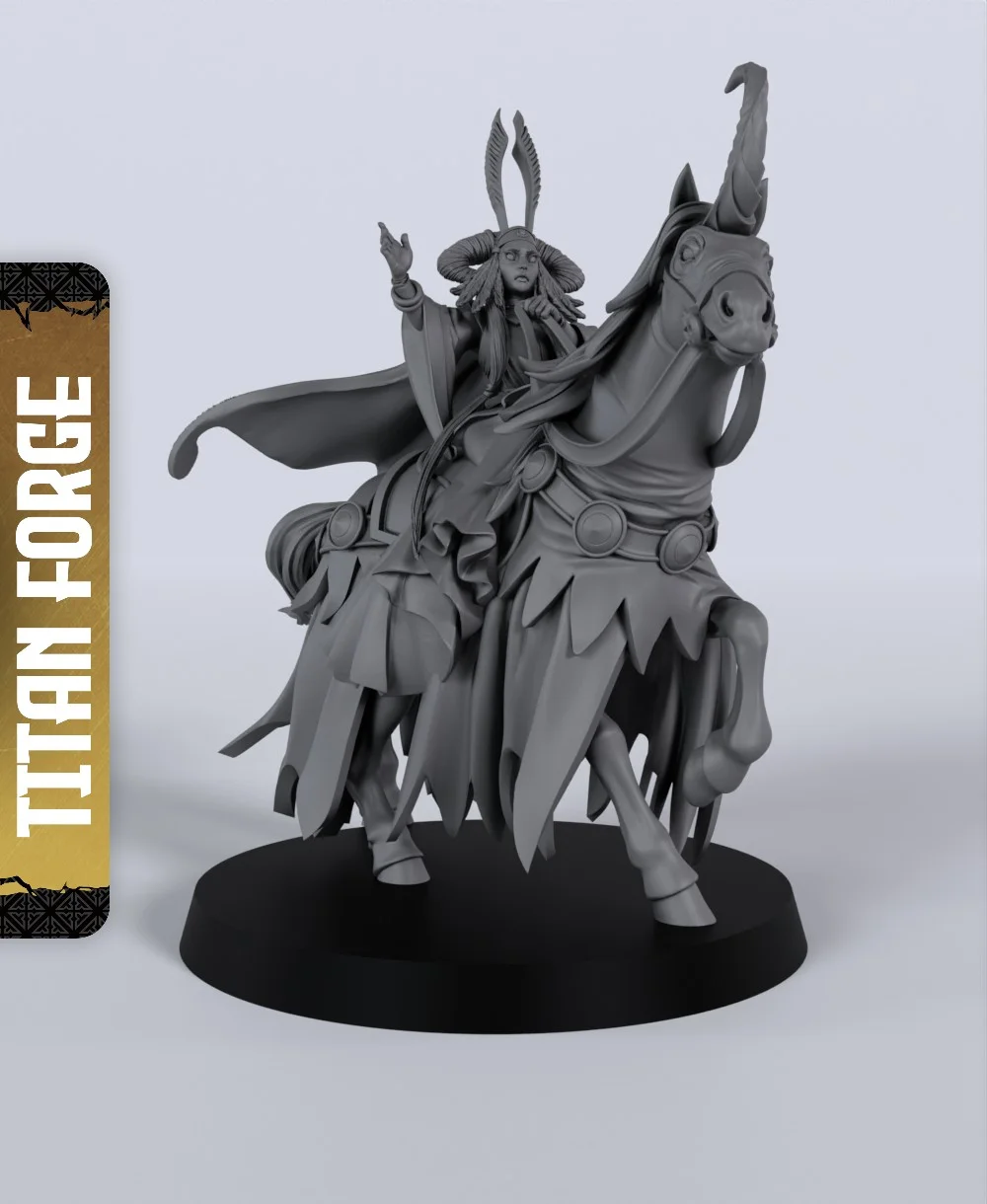 Damsel KoE - With Free Dragon - 5e DnD Inspired for RPG and Wargamers 3d model