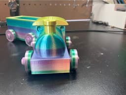 Toy Train With snap-on-wheels! 3d model