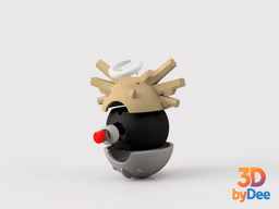 Shedinja Poke Ball 3d model