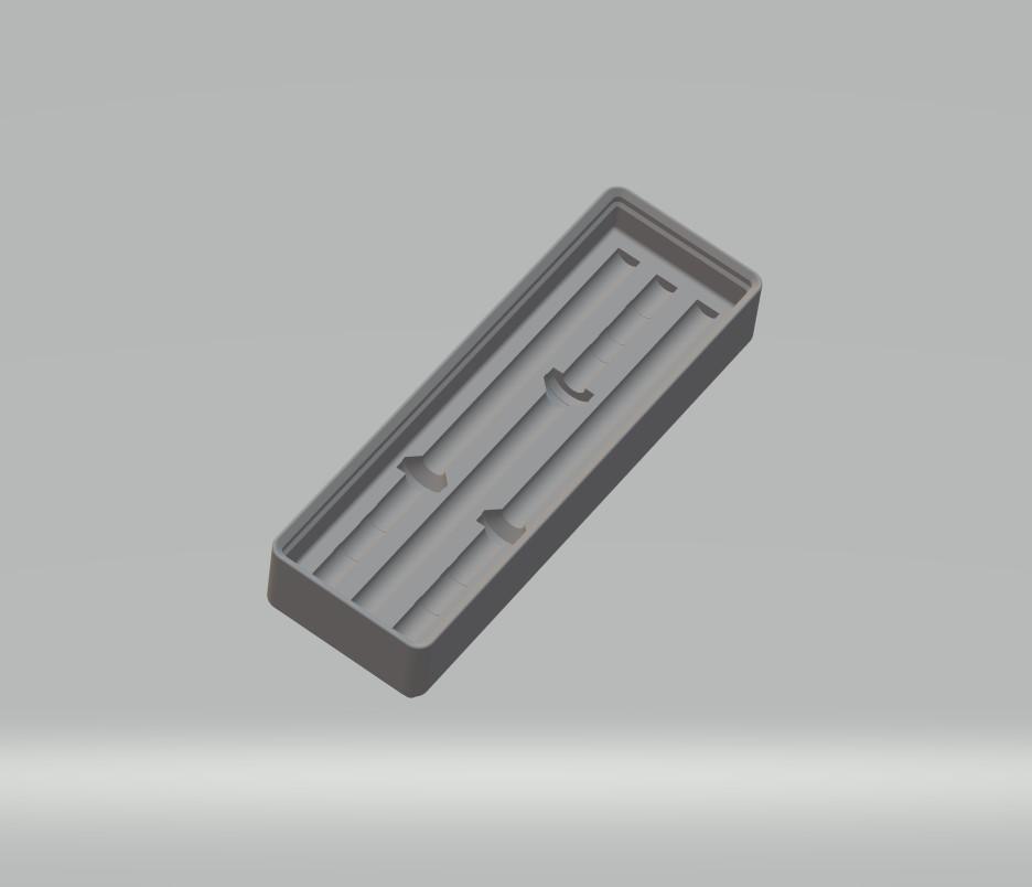 Gridfinity Pinecil TS100 Tip Holder 3d model