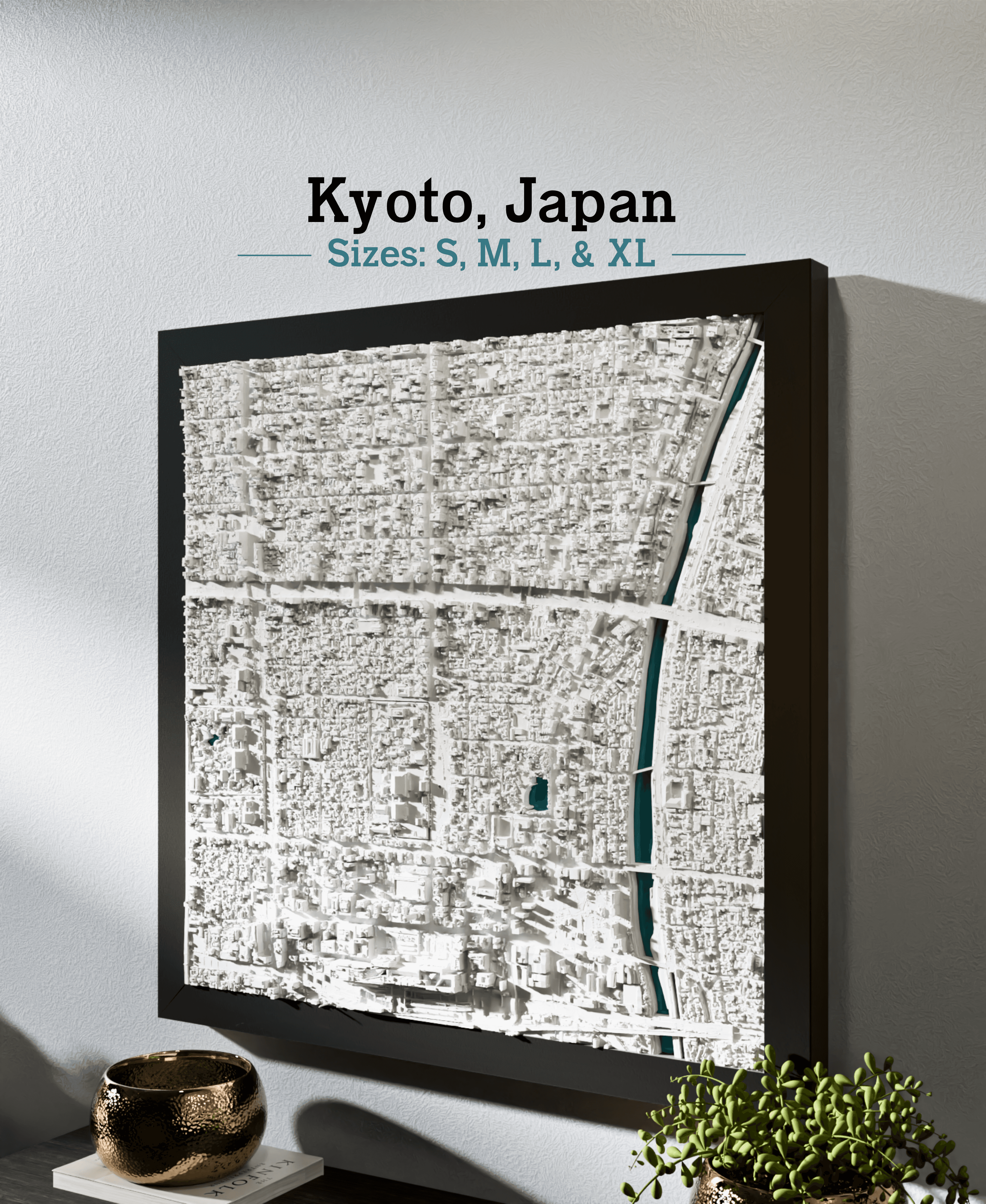 Kyoto, Japan - S, M, L, & XL 3d model