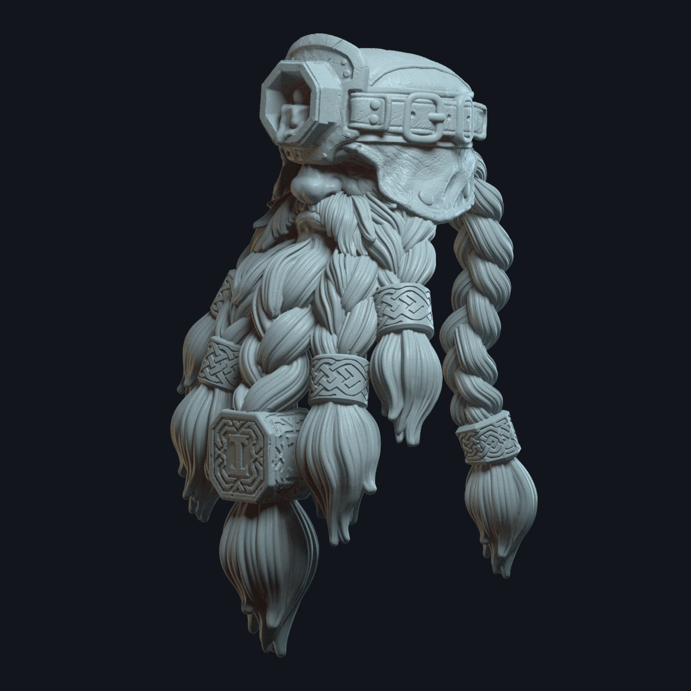 Thorek Tanglebeard v4 3d model